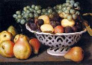Galizia,Fede Maiolica Basket of Fruit France oil painting artist