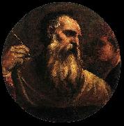Titian St Matthew painting