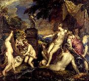 Titian Diana and Callisto France oil painting artist