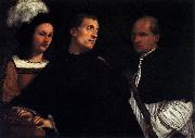 Titian Das Konzert France oil painting artist
