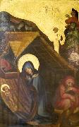 Anonymous Adoration of the Child oil