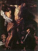 Caravaggio Crucifixion of Saint Andrew France oil painting artist