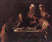 Caravaggio Supper at Emmaus France oil painting artist