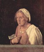 Giorgione Portrat einer alten Frau France oil painting artist