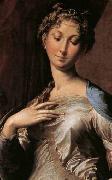 PARMIGIANINO Madonna with Long Nec Detail France oil painting artist
