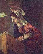 Tintoretto Maria Verkundigung France oil painting artist