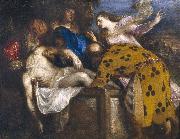 Titian The Burial of Christ painting