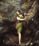 Titian Saint Margaret France oil painting artist