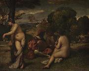 louvre Giorgione France oil painting artist