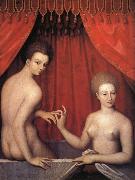 Anonymous Women Bathing France oil painting artist