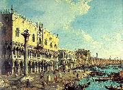 Canaletto Riva degli Schiavoni- Looking East France oil painting reproduction
