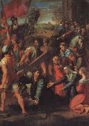 Raphael Christ Falls on the Road to Calvary France oil painting reproduction