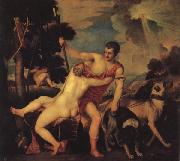 Titian Venus and Adonis France oil painting reproduction