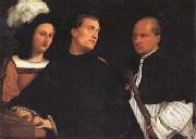 Titian The Concert painting