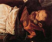 Caravaggio Details of Martyrdom of St.Matthew France oil painting artist