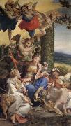 Correggio Allegory of Virtue France oil painting artist