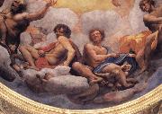 Correggio Details of the cupola with the apostles Philip and Thaddeus,James the Less and Thomas,Andrew and Jomes the Great France oil painting artist