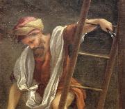 Correggio Deposition,details France oil painting artist