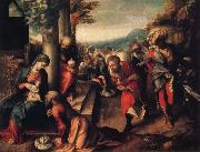 Correggio Adoration of the Magi oil painting artist