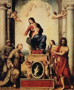 Correggio Madonna with Saint Francis France oil painting artist