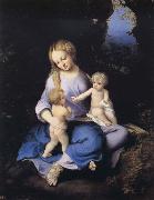 Correggio Madonna and Child with the Young Saint John France oil painting artist