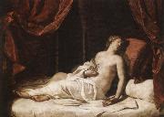 GUERCINO The Dying Cleopatra oil painting