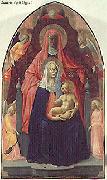 MASACCIO Madonna and Child with St. Anne oil painting on canvas