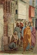 MASACCIO St Peter Healing the Sick with his Shadow France oil painting artist