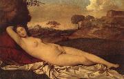 Titian The goddess becomes a woman France oil painting artist