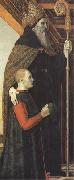 Bergognone Augustiue with a Kneeling Donor (mk05) oil