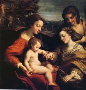 Correggio The Mystic Marriage (mk05) oil painting picture wholesale