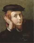 Correggio Portrait of a Youn Man (mk05) oil