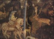 PISANELLO The Vision of St Eustace (mk08) France oil painting reproduction