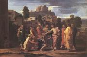 Poussin Christ Healing the Blind (mk05) oil painting picture wholesale