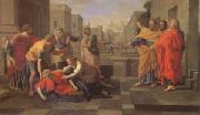 Poussin The Death of Sapphira (mk05) oil painting picture wholesale