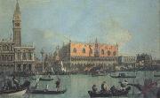 Canaletto A View of the Ducal Palace in Venice (mk21) France oil painting artist