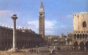 Canaletto Venice The Piazzetta towards the Torre del'Orologio (mk25) oil painting picture wholesale