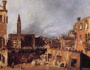 Canaletto Venice:Campo San Vital and Santa Maria della Carita France oil painting artist