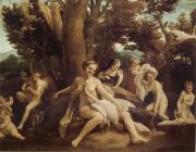 Correggio Leda and the Swan France oil painting artist