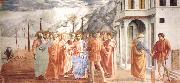 MASACCIO The Tribute Money France oil painting artist