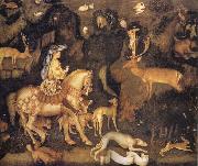 PISANELLO The Vision of St Eustace oil painting picture wholesale