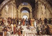 Raphael The School of Athens oil