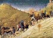 SASSETTA The Procession of the Magi France oil painting artist