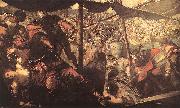 Tintoretto Battle between Turks and Christians France oil painting artist