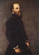 Tintoretto Man with a Golden Lace France oil painting artist