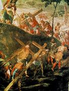 Tintoretto The Ascent to Calvary painting