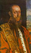 Tintoretto Portrait of Vincenzo Morosini France oil painting artist