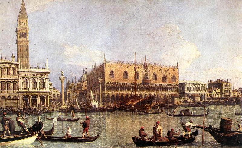 Canaletto Palazzo Ducale and the Piazza di San Marco France oil painting art