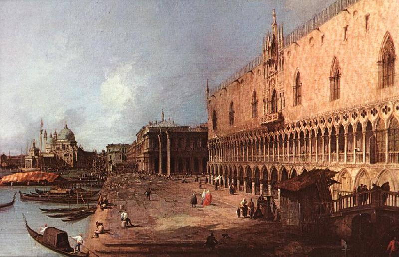 Canaletto Doge Palace d France oil painting art