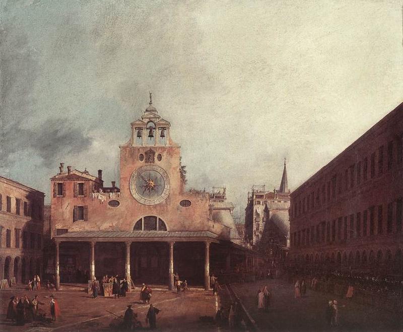 Canaletto San Giacomo di Rialto f oil painting picture